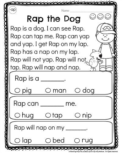 Basic sight words for kindergarten