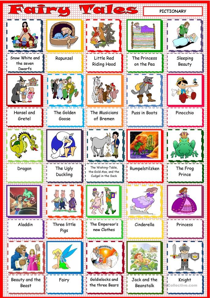 Fairytale stories in english