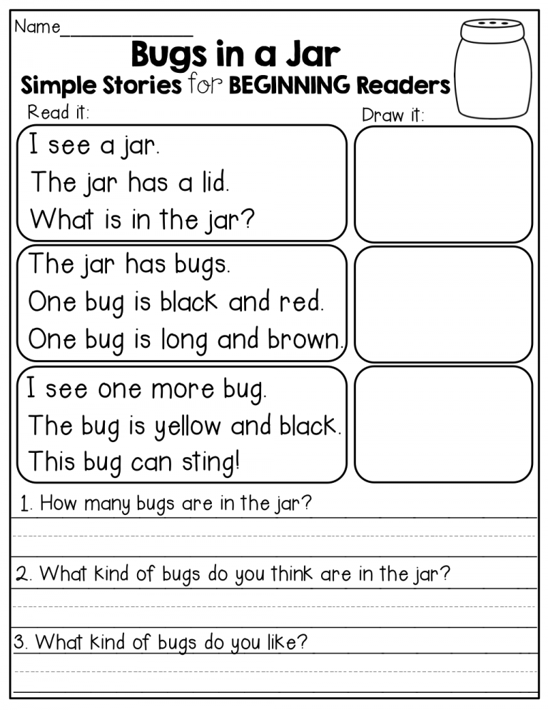 Reading comprehension strategies for 1st graders