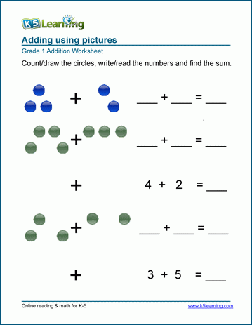 Free learning for 1st grade