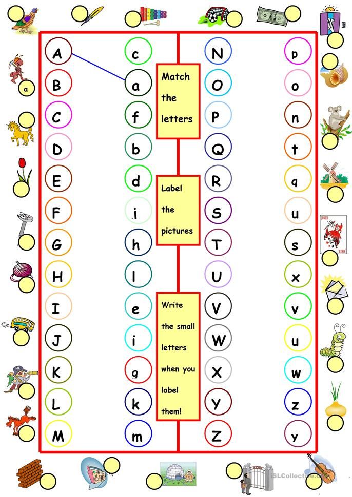 Alphabet learning for child