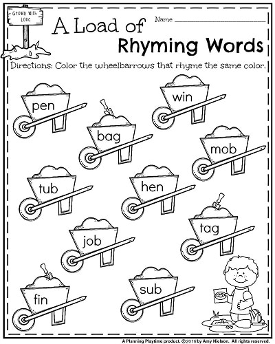 Words rhyme with learn