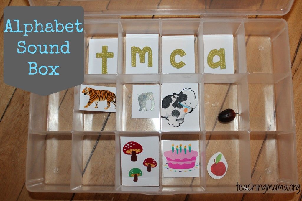 Teach preschool alphabet