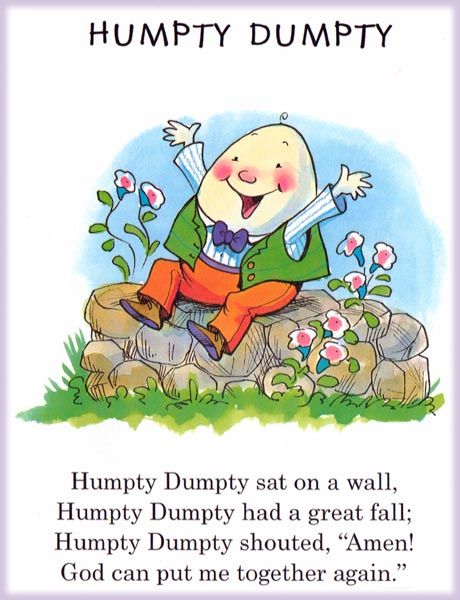 Humpty dumpty cracked