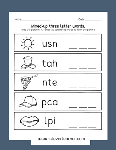 Toddler letter recognition