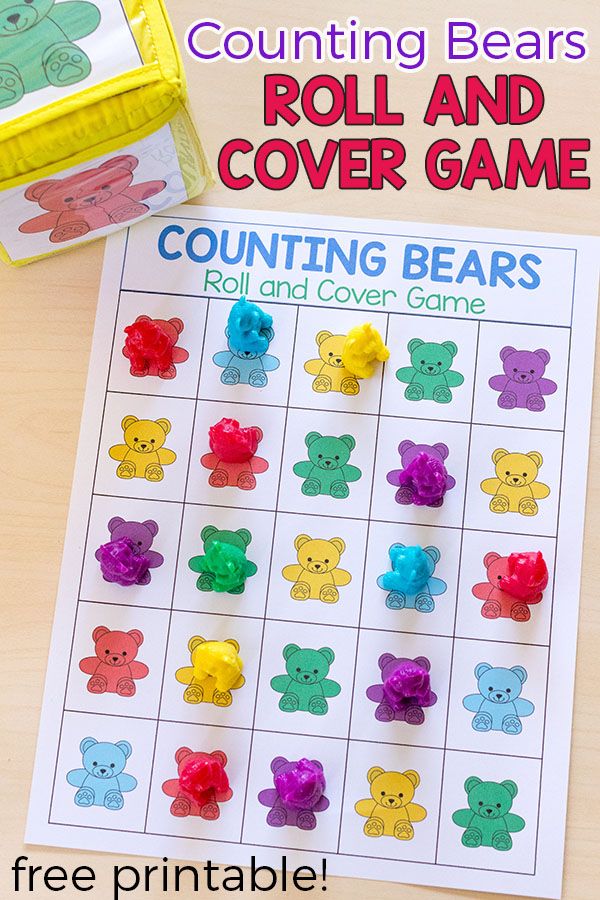 Counting games for prek