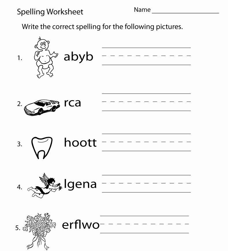 Writing games for grade 1