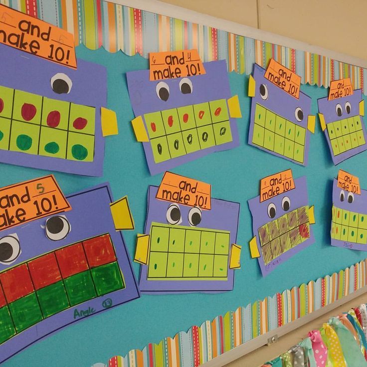 Kindergarten math crafts