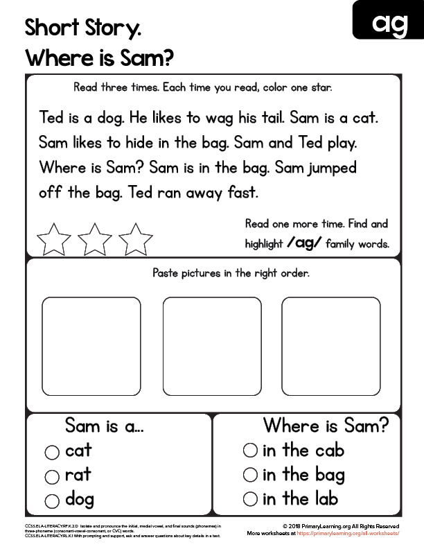 Short reader. Short story to read. AG Word Family Worksheet. Reading Comprehension АГ. Word Families reading.