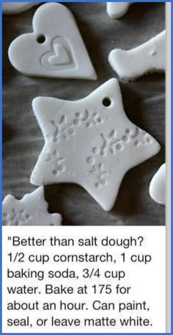 Preserving salt dough ornaments