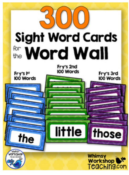 Fry words games