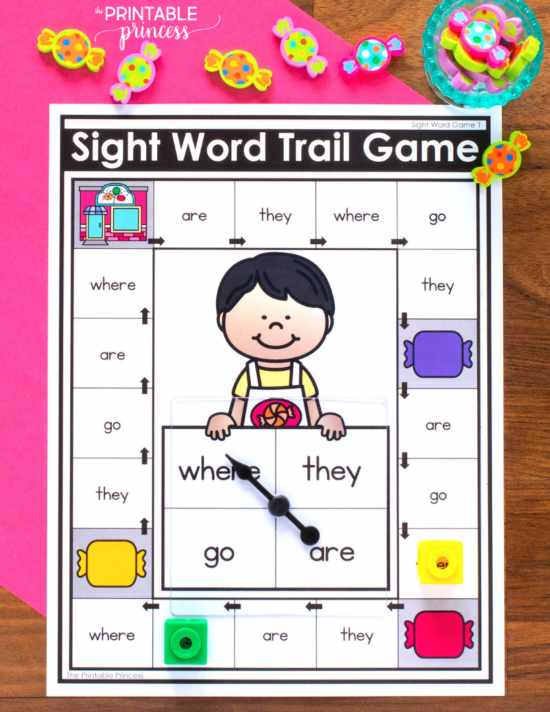 Games to practice sight words
