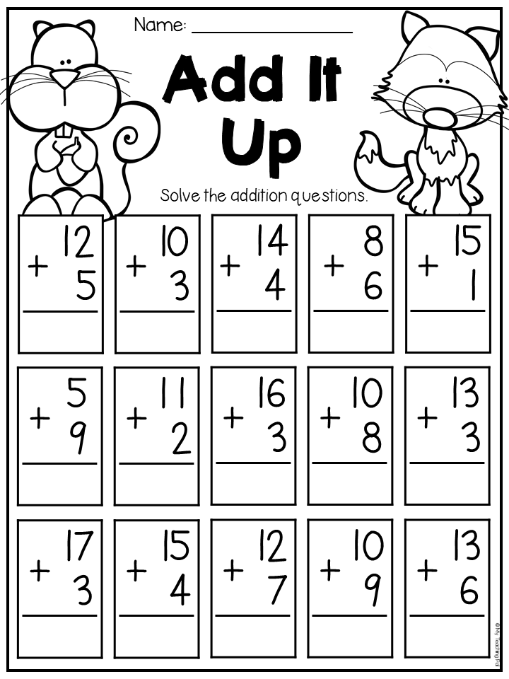 Math games for kindergarten