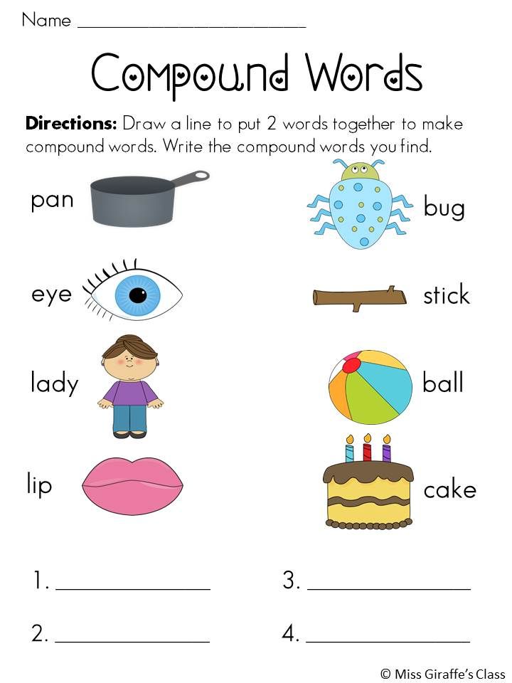 How to teach compound words
