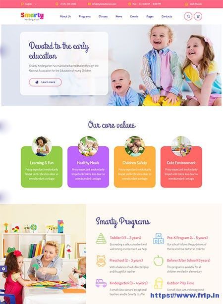 Baby learning website