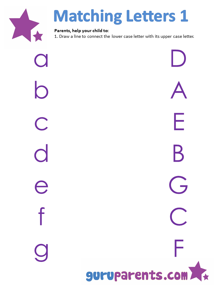 Letter of the day worksheet