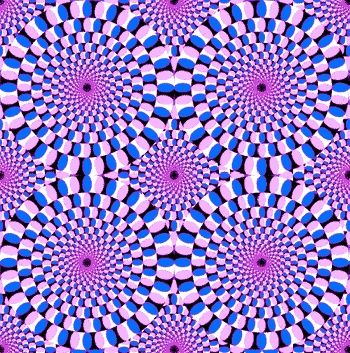 Kid optical illusion