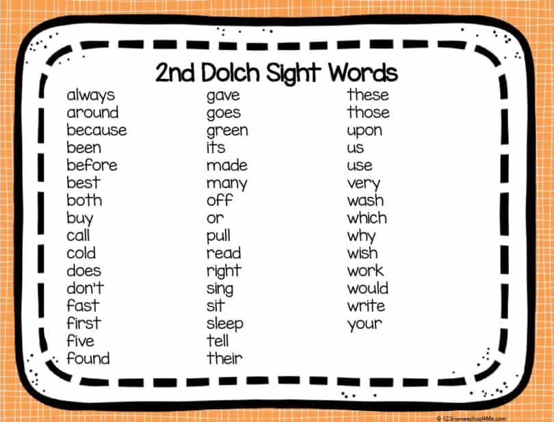 Sight words and sounds