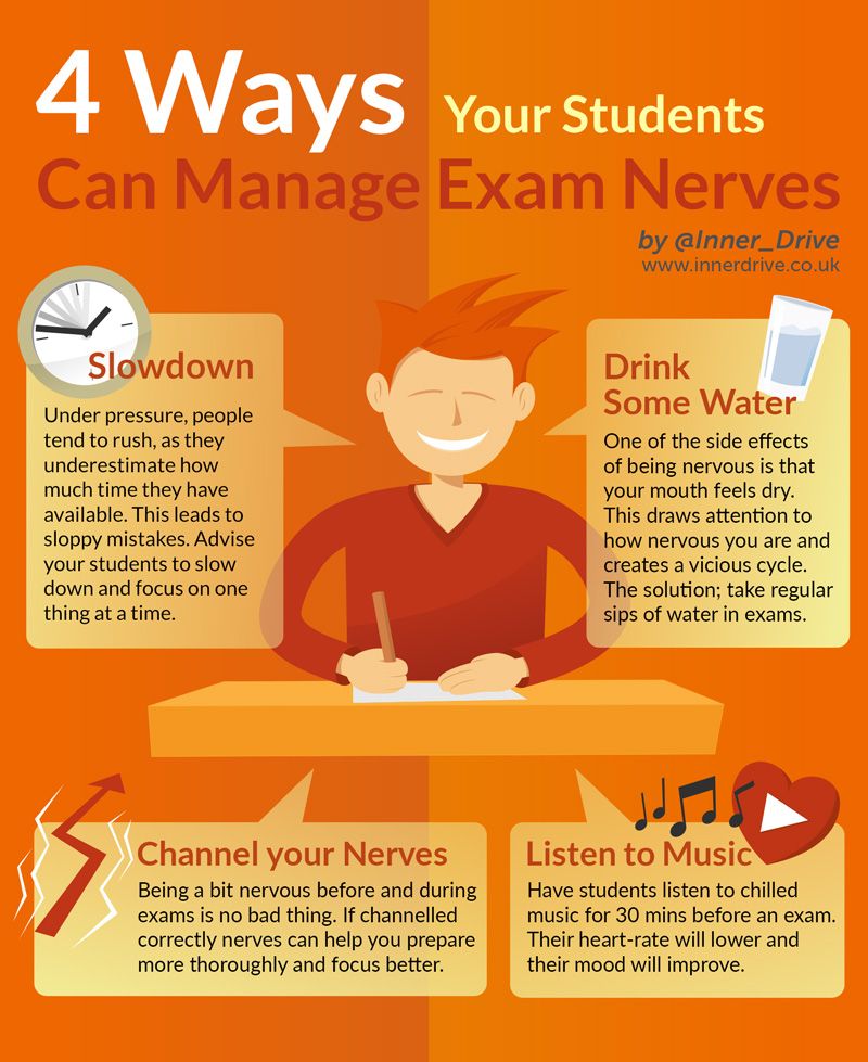 Calming strategies for students