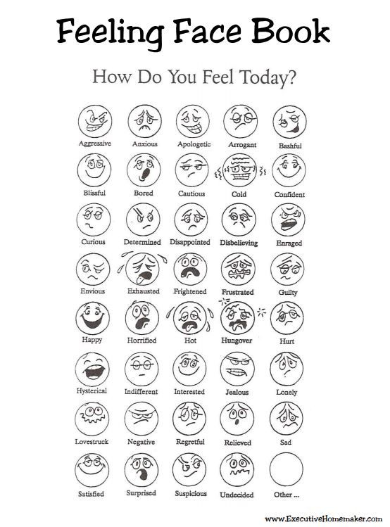Basic emotions for kids