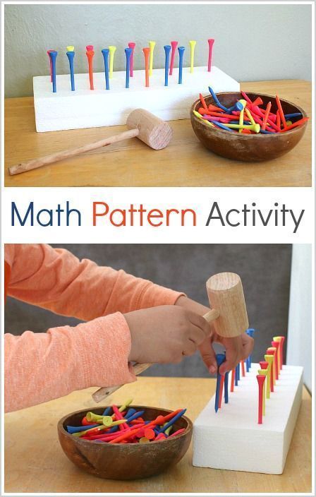 Hands on math activities for preschoolers