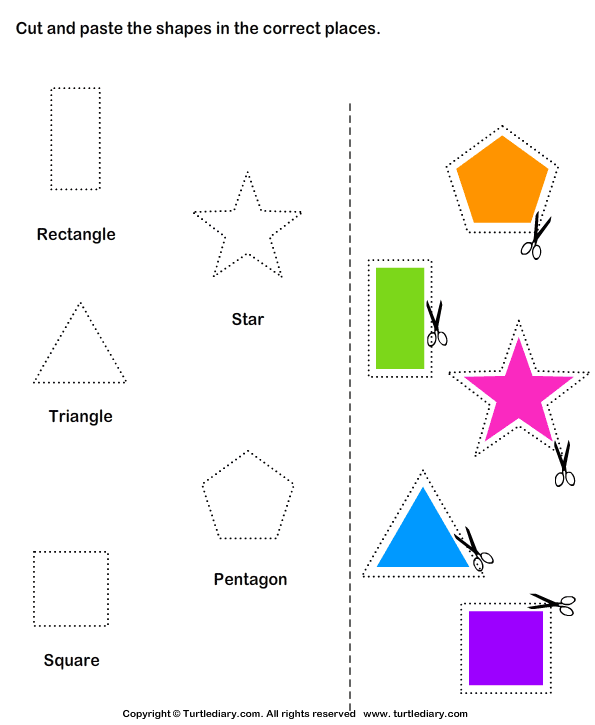 Triangle shaped objects for kids