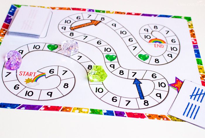 Printable number games