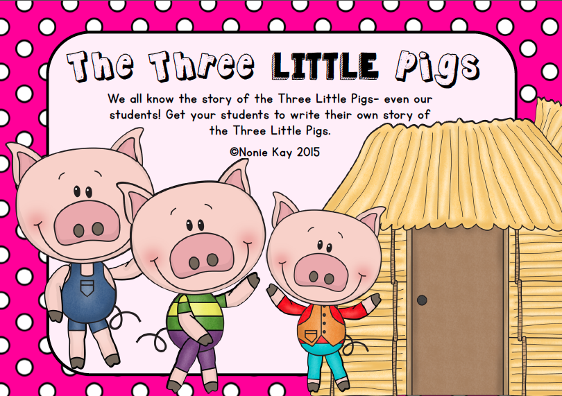 Who wrote the three little pigs