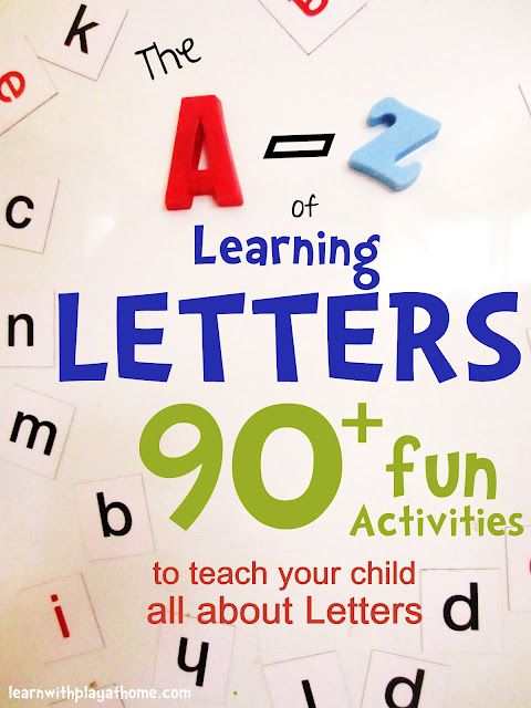 How to teach the letter a