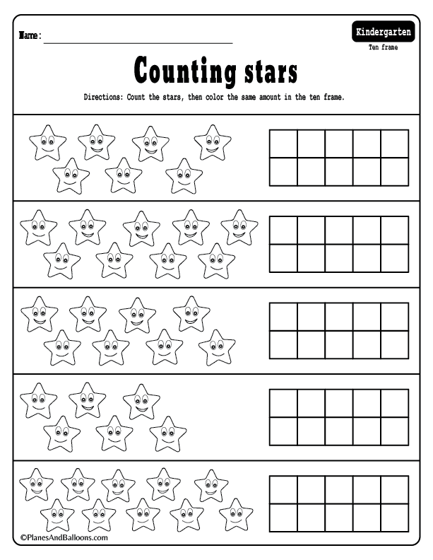 Hands on maths activities for kindergarten