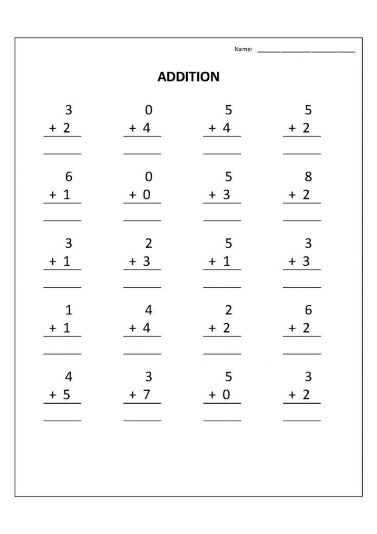 Maths activities for preschool printable