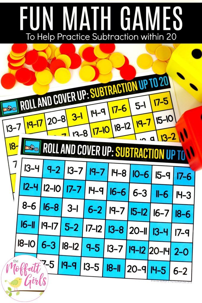 Mathematics games for 2