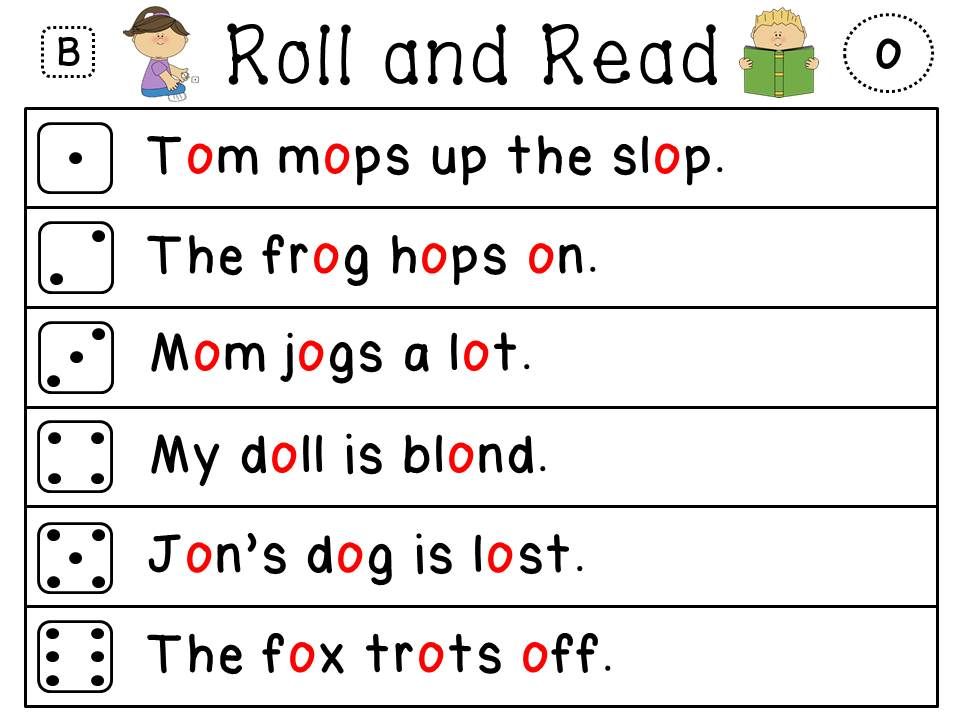 O long vowel words