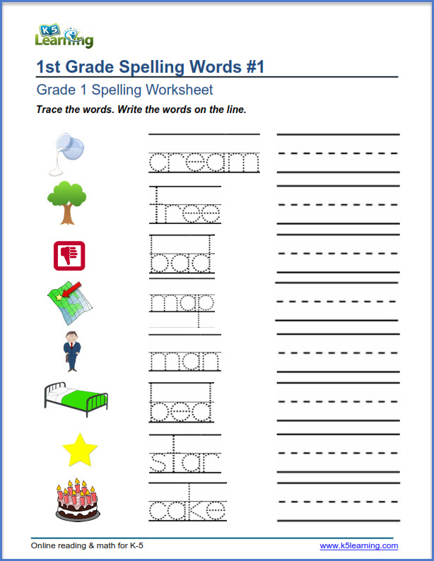 What are first graders learning