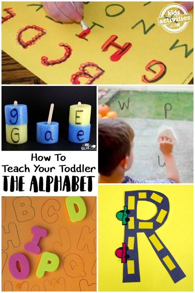 How to teach your child abc