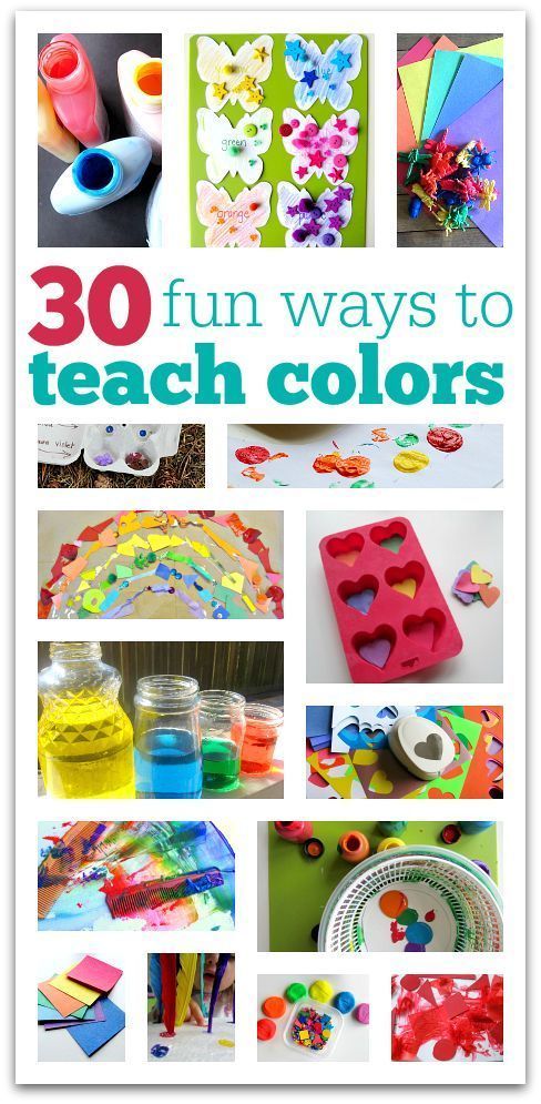 Teaching colors to children