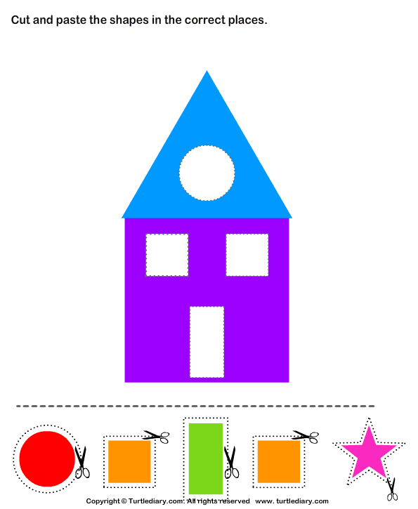 Shape house preschool