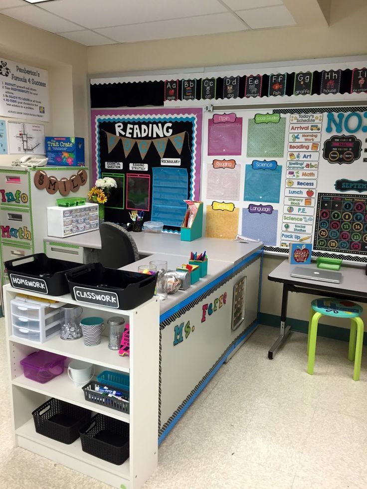 Teachers desk ideas