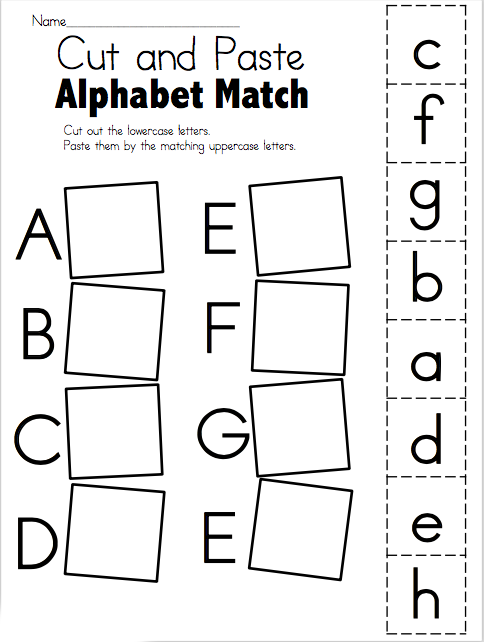 Learning about the alphabet