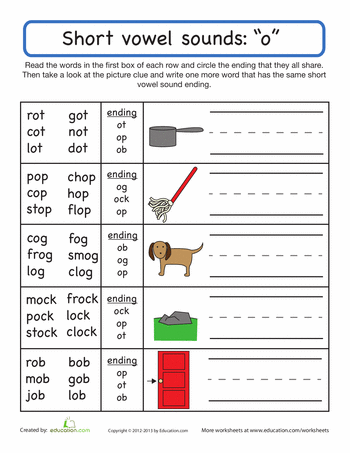 Short vowel meaning