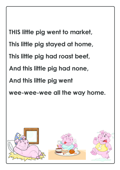 This little piggy story