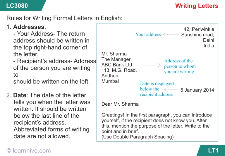 Rules of Letter writing. Writing a Formal Letter. Formal письмо. Rules for writing a Letter.