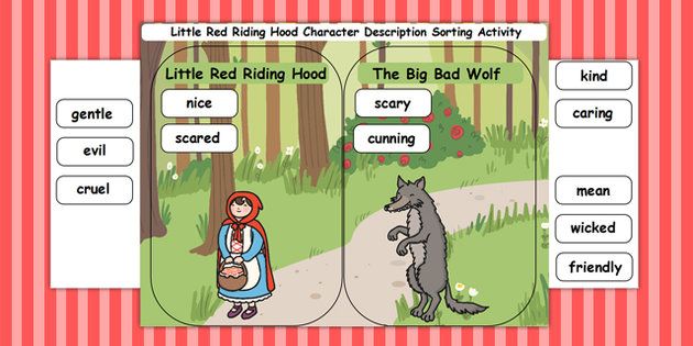 Short story of red riding hood