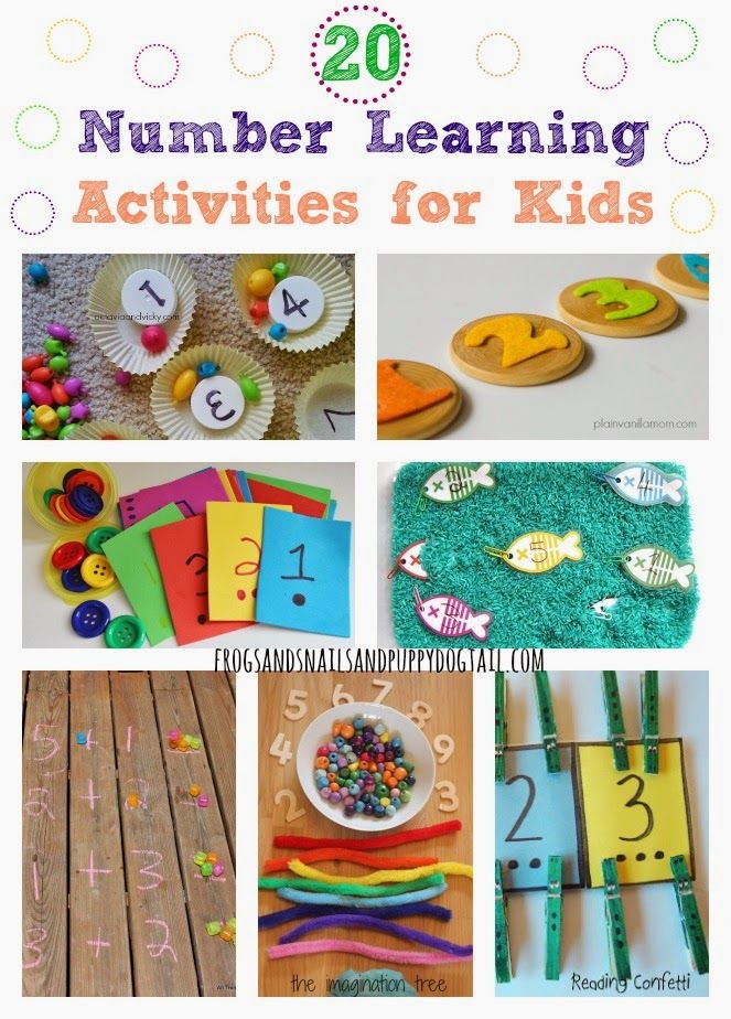 Children numbers learning