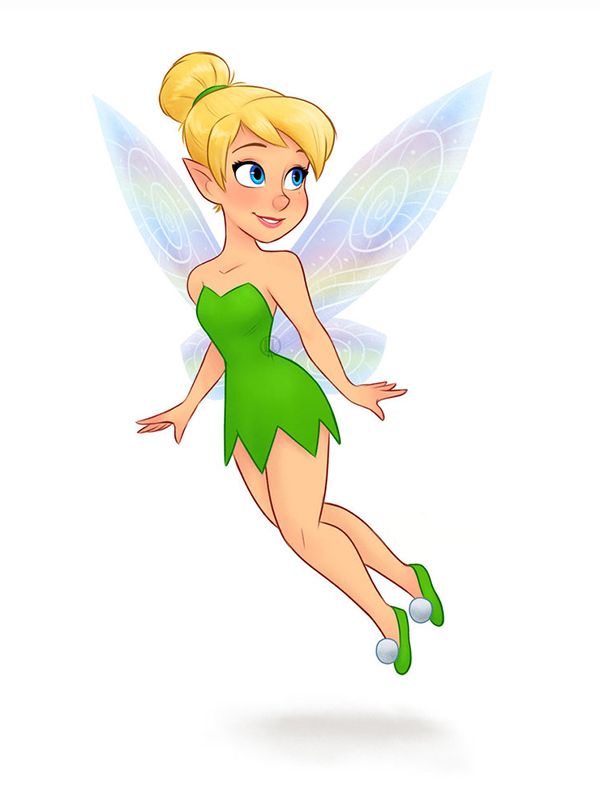 Cartoon baby fairies