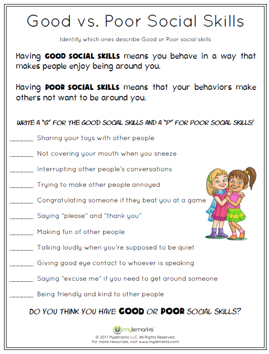 Social skills for kids