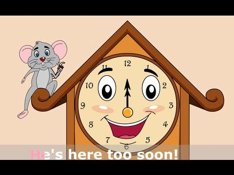 Nursery rhymes hickory dickory dock