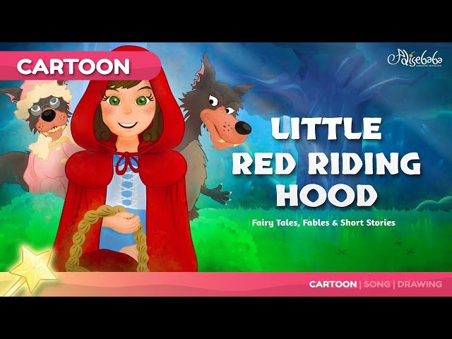 The original little red riding hood story