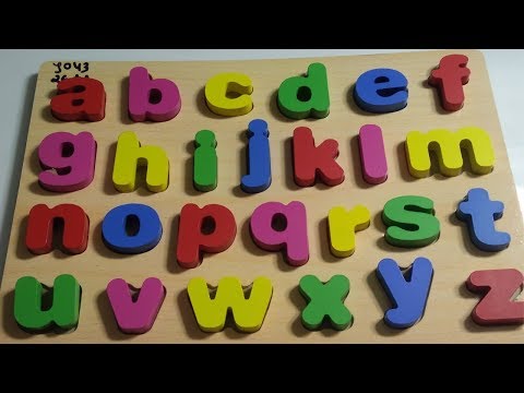 Teaching abc for toddlers