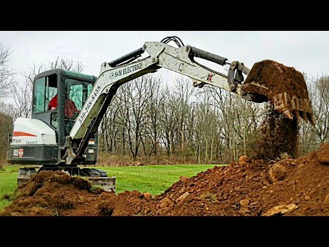 Videos of excavators digging